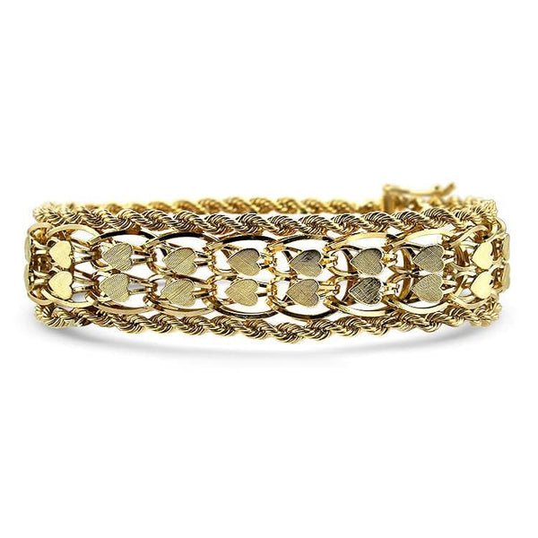 Estate 14K Gold Charm Bracelet