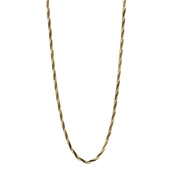 Estate Gold Rope Chain 19 Necklace